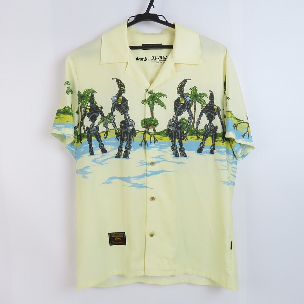 実際に弊社で買取させて頂いたglamb/グラム×ジョジョの奇妙な冒険 ストーンオーシャン F・F/フーファイターズ シャツ M