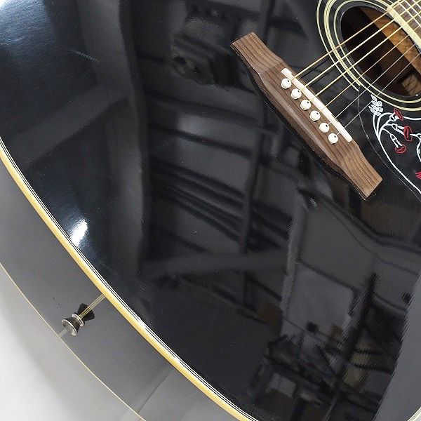 実際に弊社で買取させて頂いた★Sepia Crue/セピアクルー H-220/BK ハミングバードType アコースティックギター/アコギ ソフトケース付の画像 6枚目