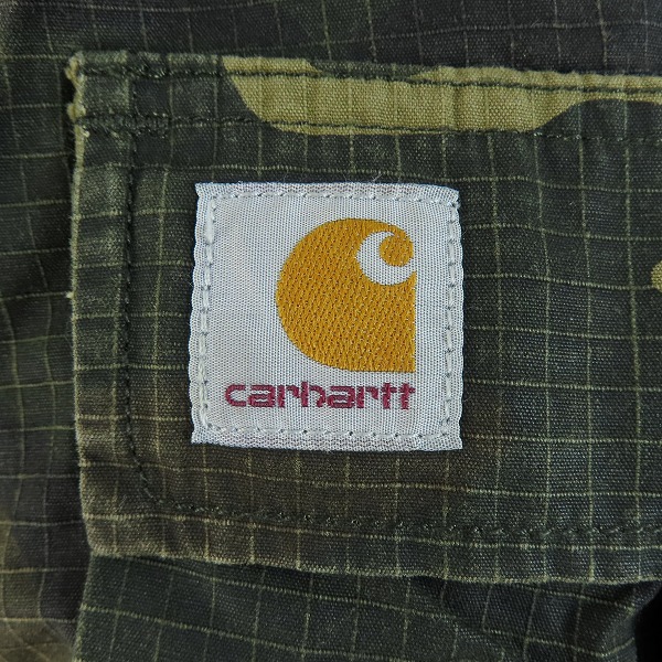 実際に弊社で買取させて頂いたCarhartt/カーハート WIP REGULAR CARGO PANT/レギュラーカーゴパンツ カモ 迷彩/34×32の画像 6枚目