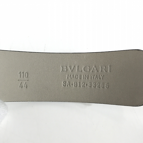 実際に弊社で買取させて頂いたBVLGARI/ブルガリ ベルト 33256/110/44の画像 3枚目