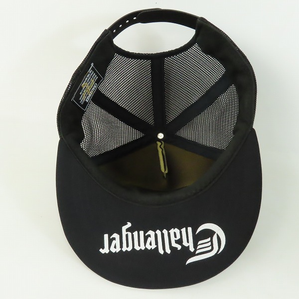 実際に弊社で買取させて頂いたCHALLENGER/チャレンジャー PATCH CAP/パッチ キャップ ブラックの画像 5枚目