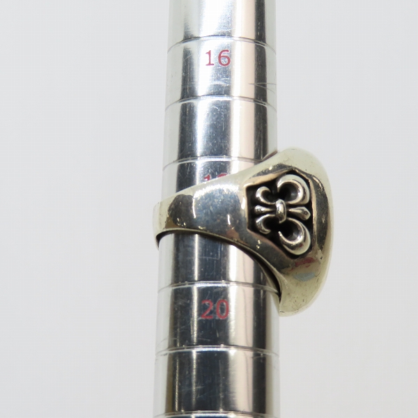 実際に弊社で買取させて頂いた【ギャラ付】LEATHERS AND TREASURES/レザーズ＆トレジャーズ フレアデリー w/スティングレイ リング/18.5-19号の画像 6枚目