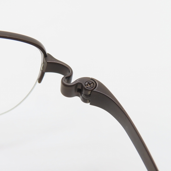 実際に弊社で買取させて頂いた999.9/フォーナインズ チタン メガネフレーム/アイウェア 度入り S-246Tの画像 7枚目