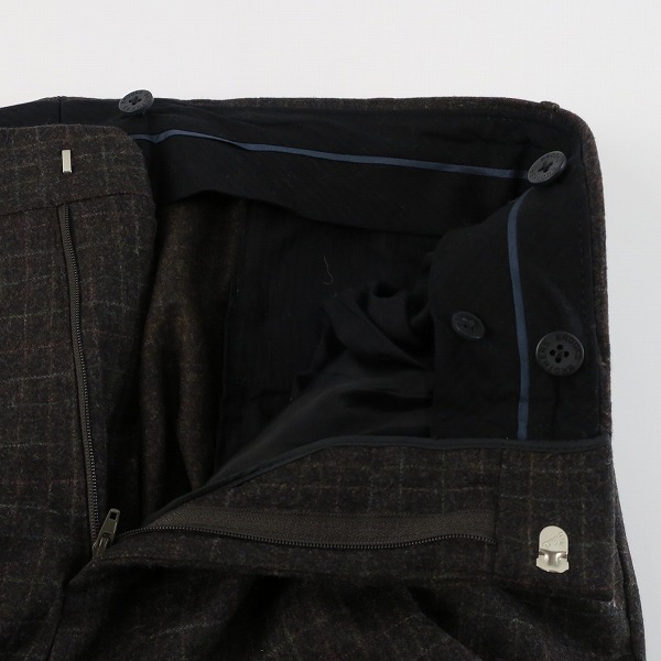 実際に弊社で買取させて頂いたBrooks Brothers/ブルックスブラザーズ own make チェック ジャケット/パンツ セットアップ 42R/W36の画像 3枚目