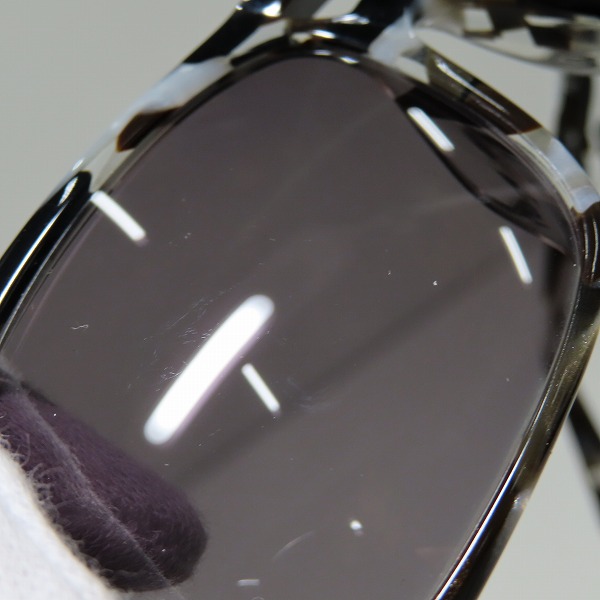 実際に弊社で買取させて頂いたalain mikli/アラン ミクリ マーブル柄 サングラスフレーム/アイウェア AL1214 3052の画像 8枚目