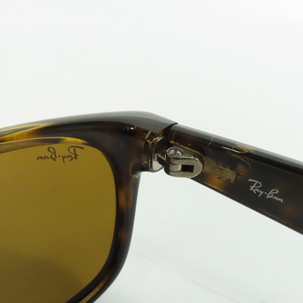 実際に弊社で買取させて頂いたRay-Ban/レイバン NEW WAYFARER ニューウェイファーラー アイウエア/サングラス RB2132-F 710の画像 5枚目