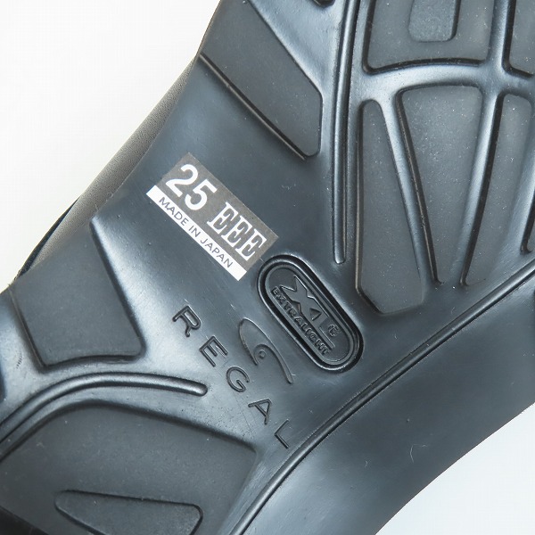 実際に弊社で買取させて頂いたREGAL/リーガル モンクストラップ レザーシューズ 227R/25.0の画像 6枚目