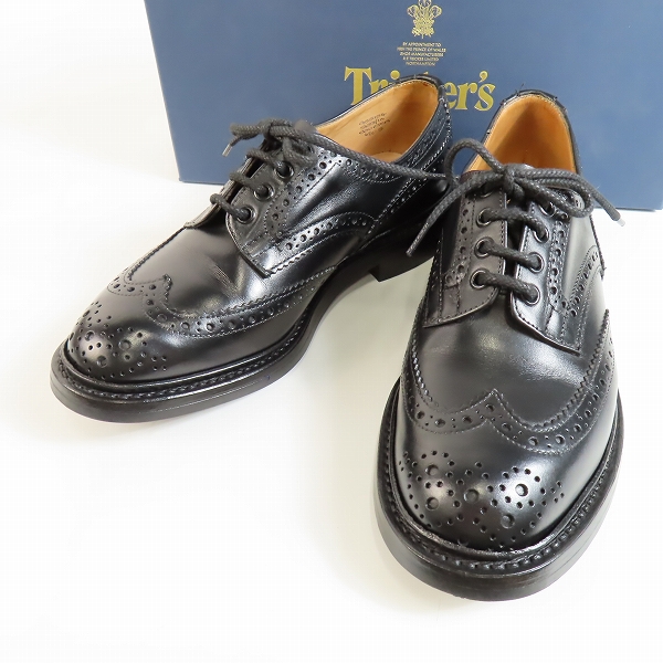 実際に弊社で買取させて頂いたTricker's/トリッカーズ ウィングチップシューズ M5633D/6.5