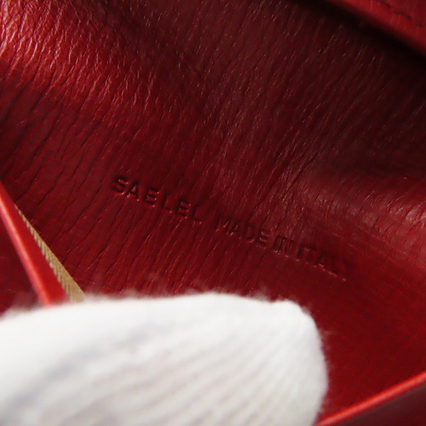 実際に弊社で買取させて頂いたBVLGARI/ブルガリ 6連キーケース レッドの画像 4枚目