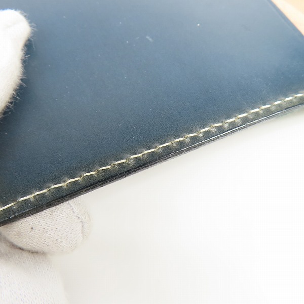 実際に弊社で買取させて頂いたGLENROYAL/グレンロイヤル ロディア ブライドルレザー メモカバー ロディアNo.13の画像 6枚目