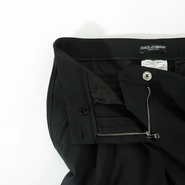 実際に弊社で買取させて頂いたDOLCE&GABBANA/ドルチェ&ガッバーナ チェーン スラックス パンツ 40の画像 4枚目