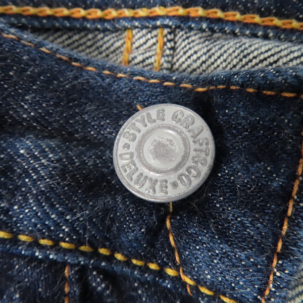 実際に弊社で買取させて頂いたEVISU/エヴィス Lot.2000 No.1 SPECIAL デニムパンツ/32×32の画像 8枚目