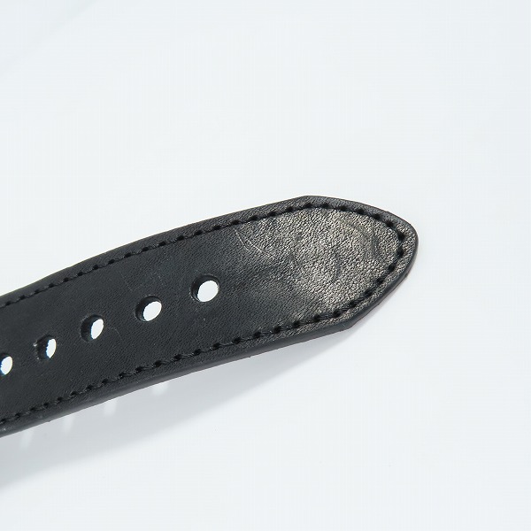 実際に弊社で買取させて頂いたDIESEL/ディーゼル ロゴプレート レザーブレスレットの画像 8枚目