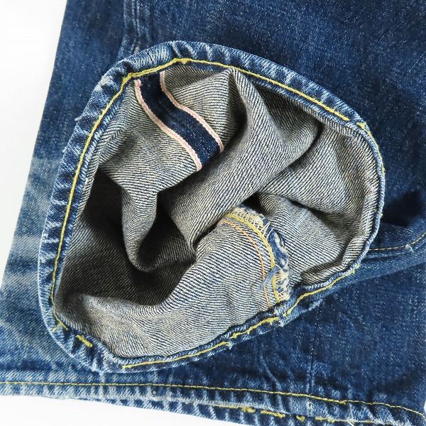 実際に弊社で買取させて頂いたSUGAR CANE/シュガーケーン ロン スター ジーンズ/デニムパンツ 902/W33 L31の画像 9枚目