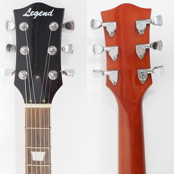 実際に弊社で買取させて頂いた★Legend/レジェンド レスポール スタンダードType ボルトンネック エレキギターの画像 2枚目