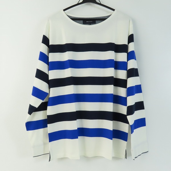 実際に弊社で買取させて頂いた【未使用】SHIPS JET BLUE/シップスジェットブルー Tシャツ ボーダー  122-05-0183-7896/XL