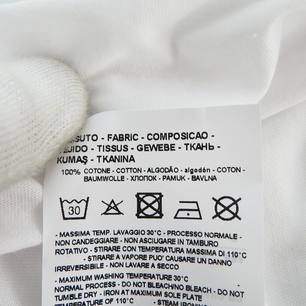 実際に弊社で買取させて頂いたEMPORIO ARMANI/エンポリオアルマーニ 22SS 半袖Tシャツ  8N1TN5/Lの画像 5枚目