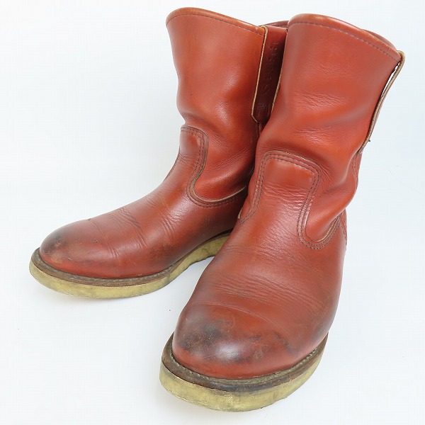 実際に弊社で買取させて頂いたRED WING/レッドウィング 羽タグ PECOS BOOTS/ペコスブーツ 8866 7.5E
