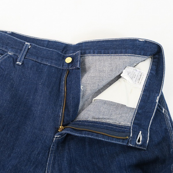 実際に弊社で買取させて頂いたCarhartt/カーハート RUCK SINGLE KNEE SHORT デニムパンツ/32×32の画像 2枚目