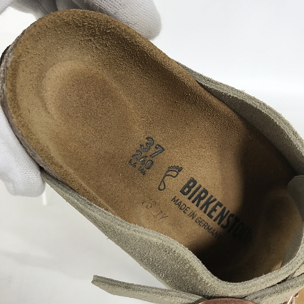実際に弊社で買取させて頂いたBIRKENSTOCK/ビルケンシュトック ZURICH BS/チューリッヒ スエード サンダル/24.0の画像 4枚目
