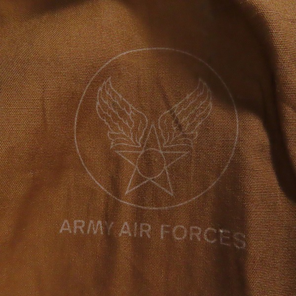 実際に弊社で買取させて頂いたTHE REAL MCCOY'S/リアルマッコイズ A-2 レザー フライトジャケット 40の画像 3枚目