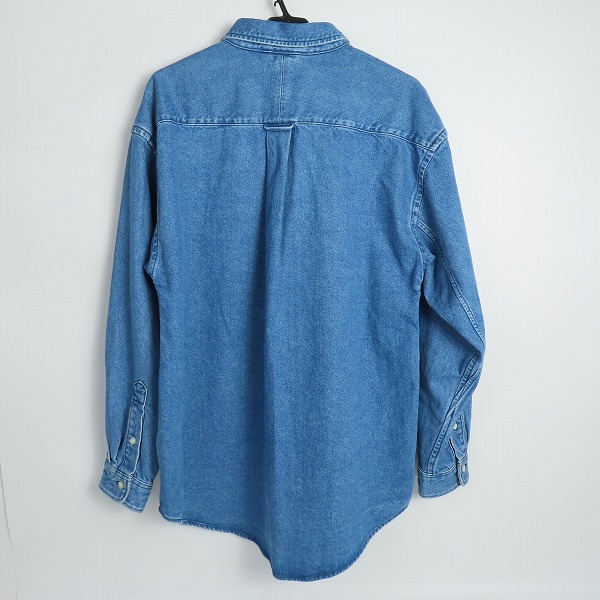 実際に弊社で買取させて頂いたDESCENDANT/ディセンダント 23AW ALLEN DENIM LS SHIRT COLOR/デニムシャツ 232WVDS-SHM01/2の画像 1枚目