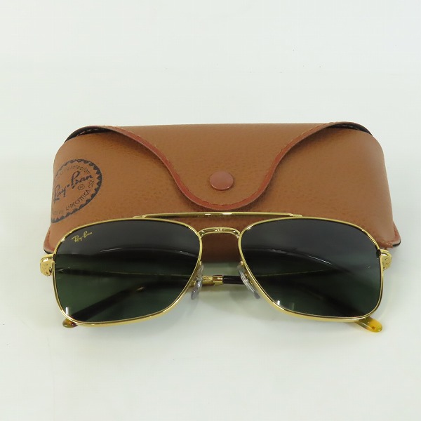 実際に弊社で買取させて頂いたRay-Ban/レイバン NEW CARAVAN サングラス RB3636 9196/31の画像 9枚目