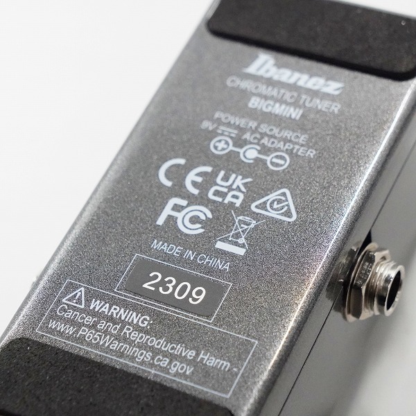 実際に弊社で買取させて頂いたIbanez/アイバニーズ BH-01 BIG MINI クロマチック チューナー 動作確認済みの画像 6枚目