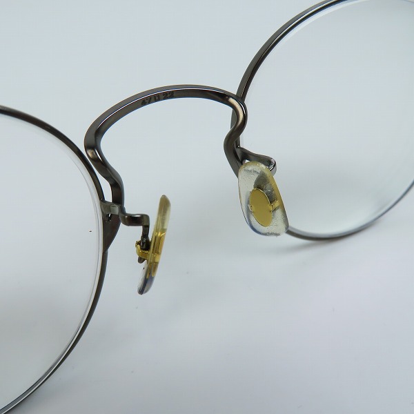 実際に弊社で買取させて頂いたOLIVER PEOPLES/オリバーピープルズ メガネフレーム メタルフレームの画像 4枚目