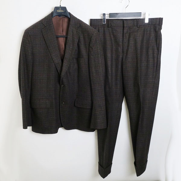 実際に弊社で買取させて頂いたBrooks Brothers/ブルックスブラザーズ own make チェック ジャケット/パンツ セットアップ 42R/W36