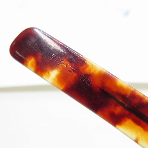 実際に弊社で買取させて頂いた金子眼鏡/カネコガンキョウ 恒眸作 T-245  度入り眼鏡/メガネフレーム アイウェアの画像 6枚目