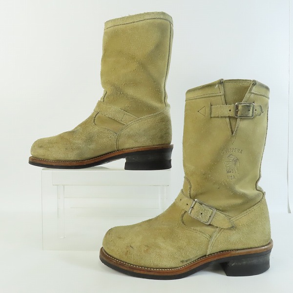 実際に弊社で買取させて頂いたCHIPPEWA/チペワ PT91 エンジニアブーツ 90863/8.5Eの画像 3枚目