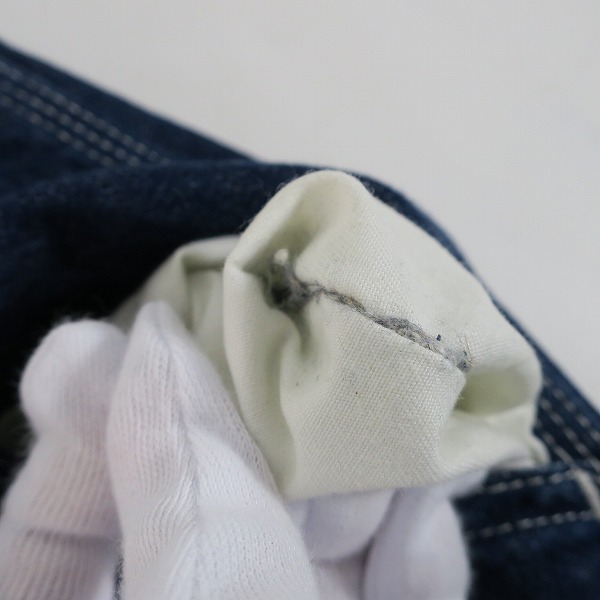 実際に弊社で買取させて頂いたCarhartt/カーハート RUCK SINGLE KNEE SHORT デニムパンツ/32×32の画像 6枚目