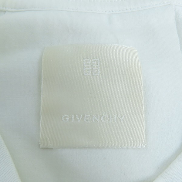 実際に弊社で買取させて頂いたGIVENCHY/ジバンシィ リバースロゴ  スリム  Tシャツ BM71653Y6B/XS の画像 2枚目