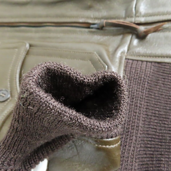 実際に弊社で買取させて頂いたTHE REAL McCOY’s/ザリアルマッコイズ G-1フライトジャケット 55J14/34の画像 5枚目