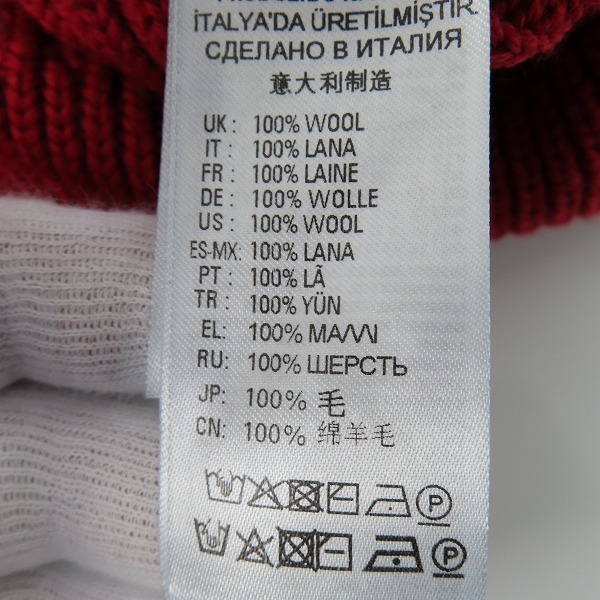 実際に弊社で買取させて頂いたDIESEL BLACK GOLD/ディーゼル ブラックゴールド ケーブルニット Sの画像 4枚目