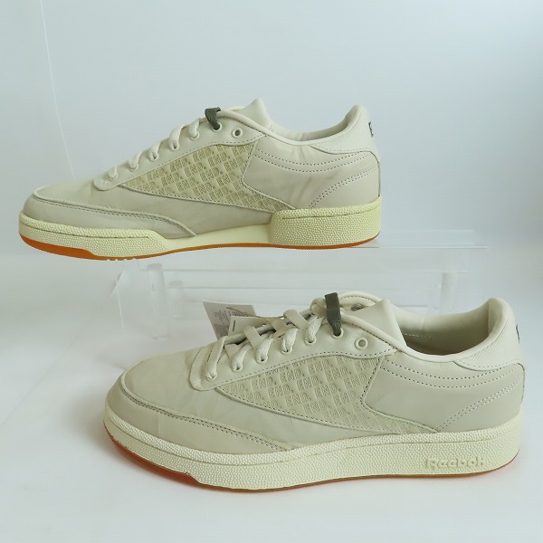 実際に弊社で買取させて頂いたEND. × Reebok/エンド × リーボック Club C 85 ClassicクラブC 85 サンドトラップ/クリフストーン G58845/27の画像 3枚目