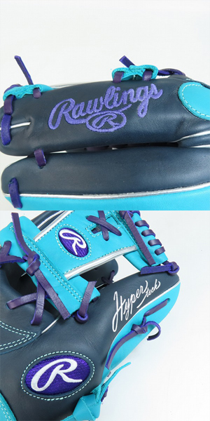 実際に弊社で買取させて頂いたRawlings/ローリングス HYPER TECH/ハイパーテック 軟式 内野手用 グローブ/ミット GR4HTCN62の画像 6枚目