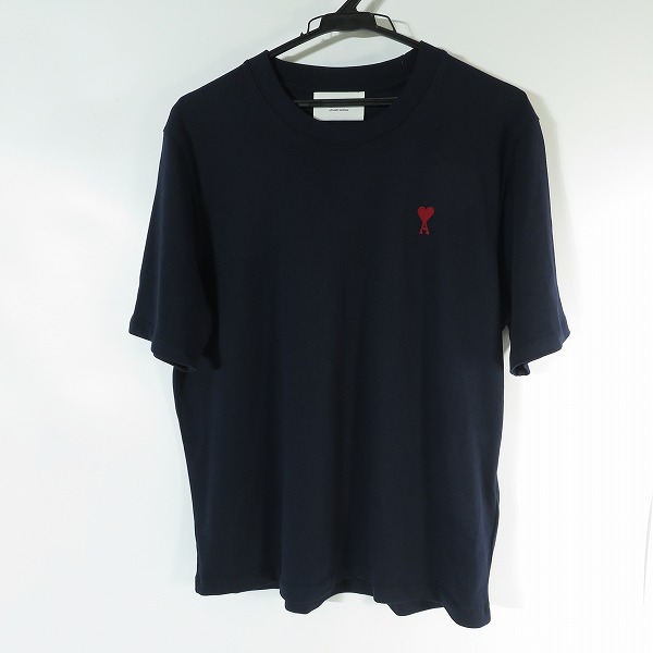 実際に弊社で買取させて頂いたami alexandre mattiussi/アミ アレクサンドルマテュッシ ハート刺繍 半袖Tシャツ/カットソー XXS