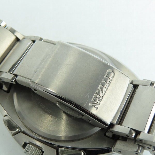 実際に弊社で買取させて頂いたCITIZEN/シチズン ATTESA アテッサ ECO-DRIVE エコドライブ H610-T016791の画像 5枚目