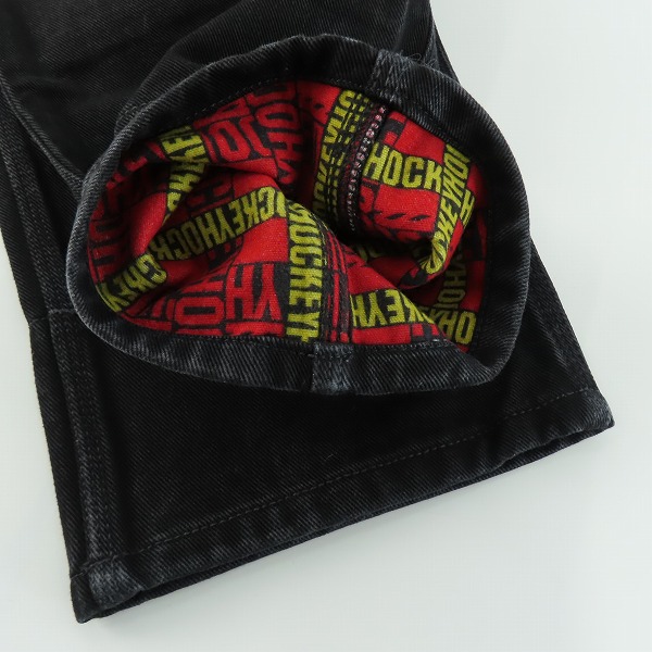 実際に弊社で買取させて頂いたCARHARTT×HOCKEY/カーハート×ホッキー ブラック デニム パンツ 30×32の画像 5枚目