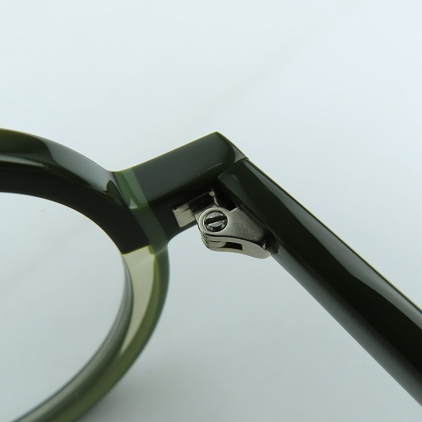 実際に弊社で買取させて頂いたTHEO/テオ Balancoire/ブランコワール ボストン型 メガネフレーム/アイウェアの画像 5枚目