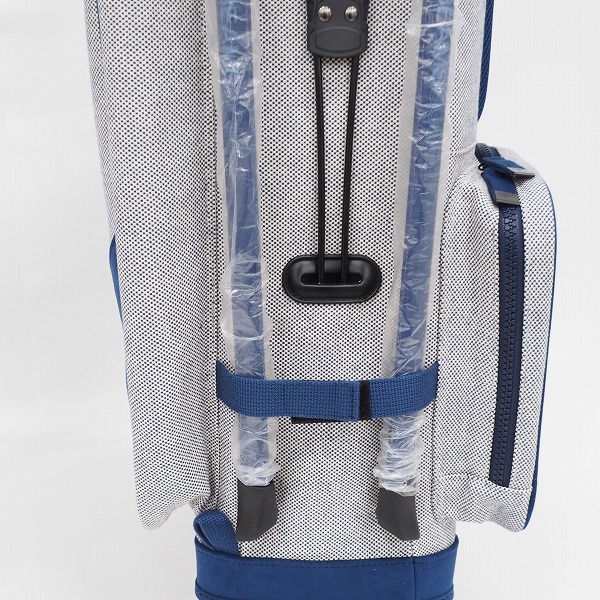実際に弊社で買取させて頂いた【未使用】BEAMS GOLF/ビームスゴルフ NSG-COTTON CANVAS 8.5型 スタンド式 5分割キャディバッグの画像 6枚目