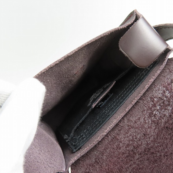 実際に弊社で買取させて頂いたDr.Martens/ドクターマーチン Box Crossbody レザー ショルダーポーチ AD055601の画像 5枚目
