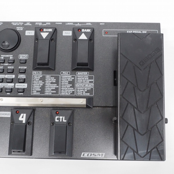 実際に弊社で買取させて頂いた★BOSS/ボス GT-8 GUITAR EFFECTS PROCESSOR ギター用マルチエフェクター エフェクターボード付【動作確認済】の画像 2枚目