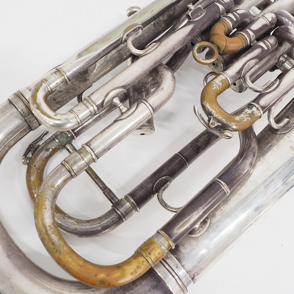 実際に弊社で買取させて頂いた★【ジャンク】BOOSEY＆HAWKES/ブージー&ホークス ユーフォニアム ハードケース付の画像 6枚目