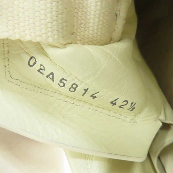 実際に弊社で買取させて頂いたRick Owens/リックオウエンス GETH RUNNER/ゲスランナー RU01B1814/42.5の画像 5枚目