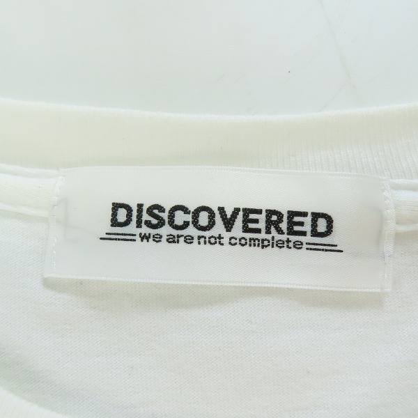 実際に弊社で買取させて頂いたDISCOVERED/ディスカバード MODEL T-SHIRT/モデルTシャツ DC-SS20-ET-02/XLの画像 2枚目