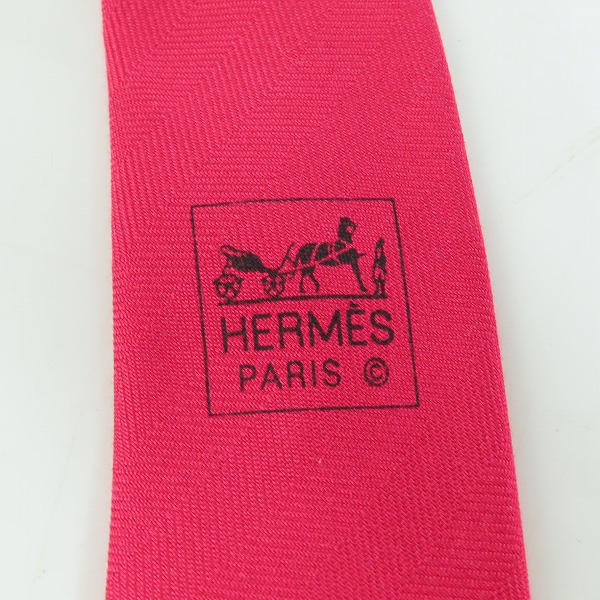 実際に弊社で買取させて頂いたHERMES/エルメス シルクネクタイの画像 5枚目