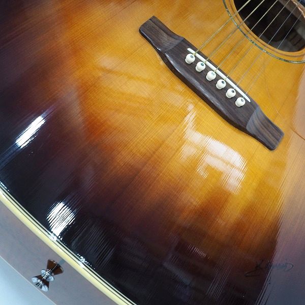 実際に弊社で買取させて頂いた★K.Yairi/ヤイリ SL-1 アコースティックギター/アコギ 2005年製 ハードケース付の画像 6枚目